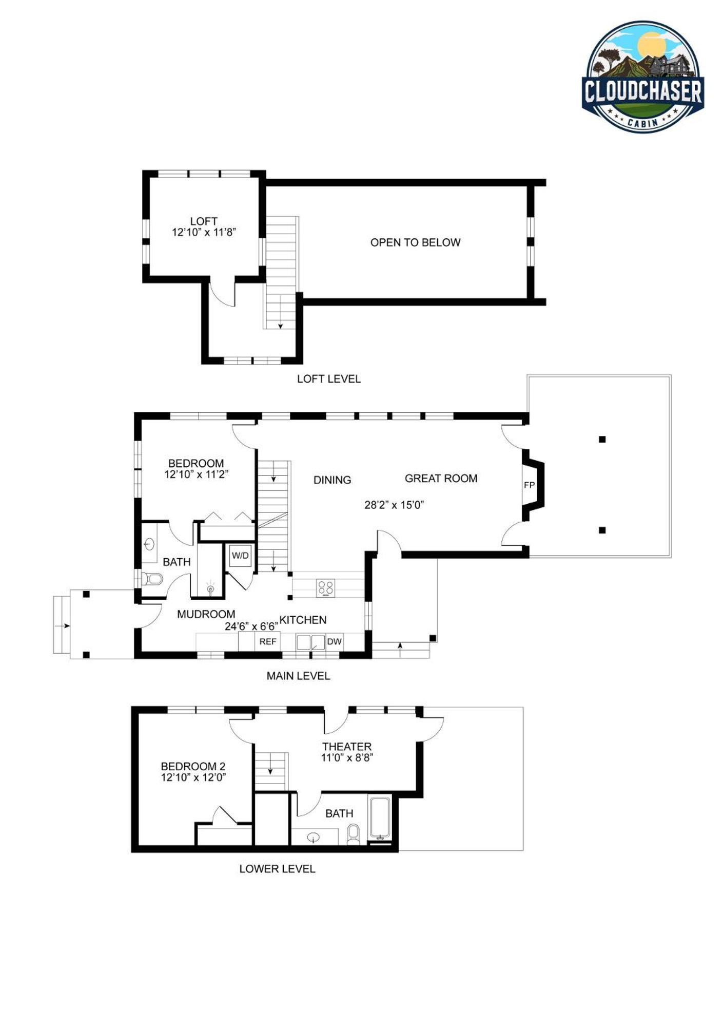 Cloudchaser Cabin, Private, New Cabin, 2 Kings, Cozy, Modern, Hot Tub, View, Theater Villa Sevierville Esterno foto